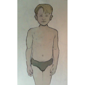 Маленький мальчик. Набросок