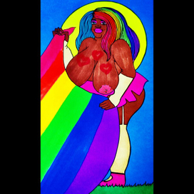 👩🏾🏳️‍🌈