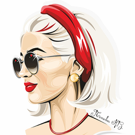 Девушка в очках