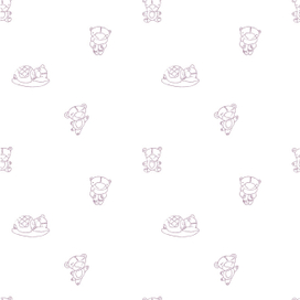 Паттерн для детских ползунков и пеленок