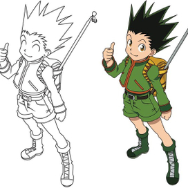 Гон Фрекс (фан арт)