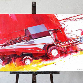 Красный Комбайн Ростсельмаш