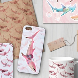 мерч "акулы"