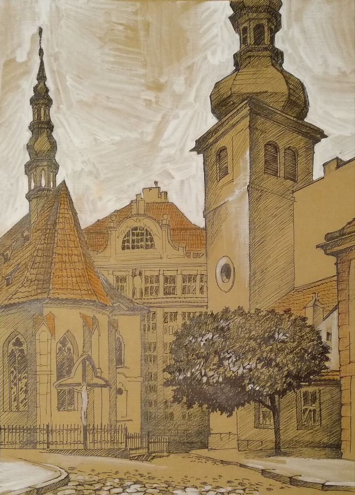 Пражская улочка.