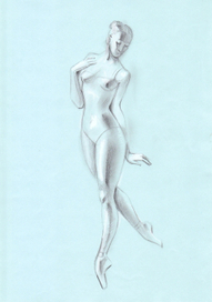 эскиз статуэтки