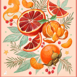 новогодняя открытка