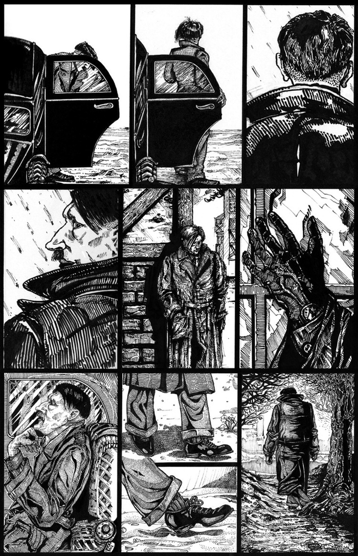 Страница комикса "Сочельник 1937"