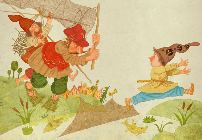 Братья Гримм. Как Ваня путешествовал по миру.