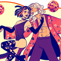 тллюстрация для сайта " танцпол"