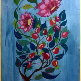 Ветви цветов