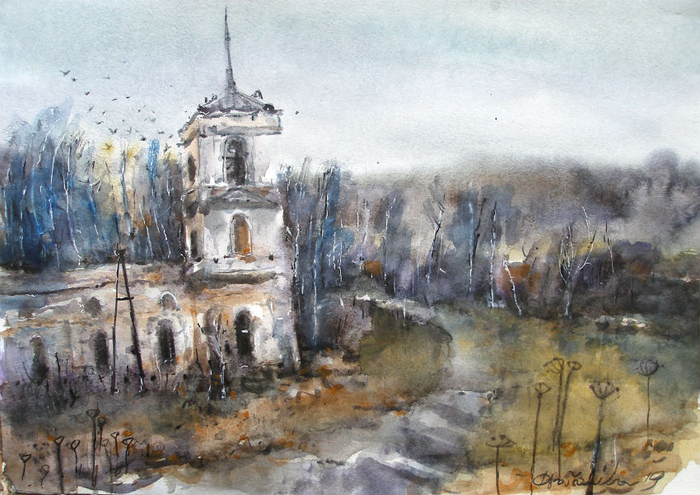 Дорога и часовня