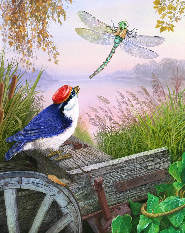 Драконом оказалась Стрекоза