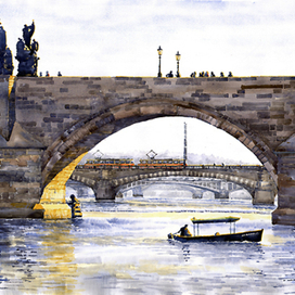 Prague bridges