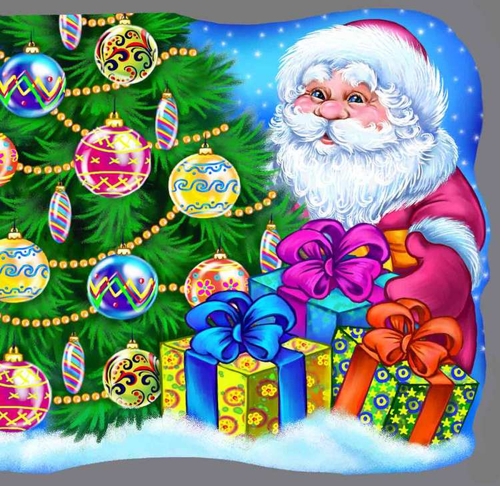 книжка-игрушка "Дед Мороз"