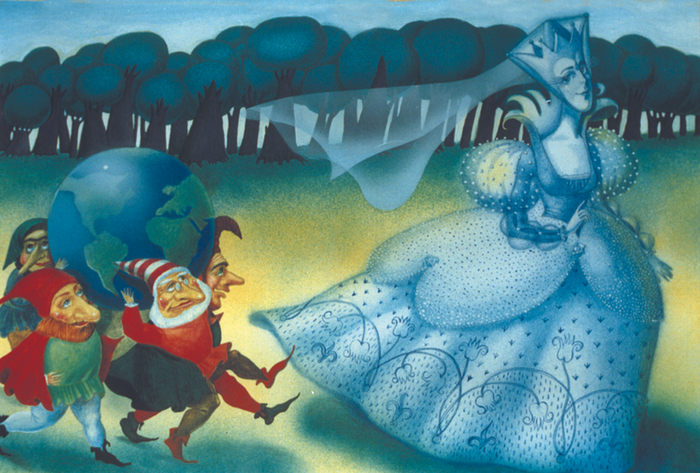 Академия пана Кляксы. Снежная королева и гномы.