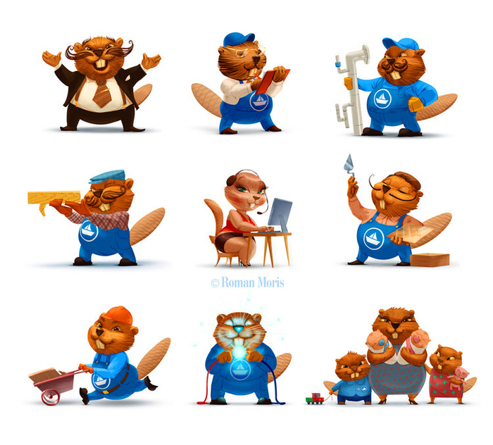 Мы Бо-брЫ! Ве-се-лЫ!