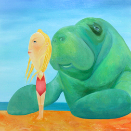 Гастелла Гастух и ламантин