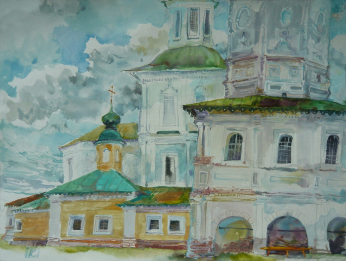 Великий Устюг. Облака