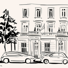 Скетч "The Melita Hotel"