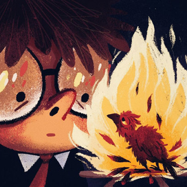 Гарри Поттер и птица Феникс