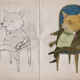 Корги. Дизайн персонажа.