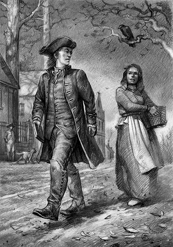 Иллюстрация к произведению Р. Маккаммона "Голос ночной птицы"