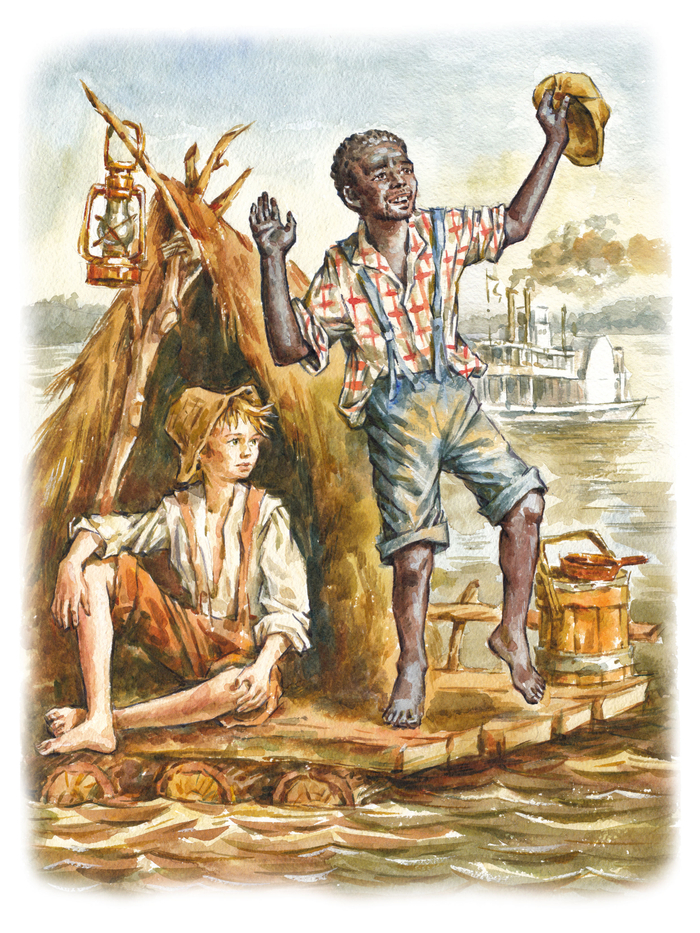 "Каир! Каир"! Приключения Гекльберри Финна, Марк Твен