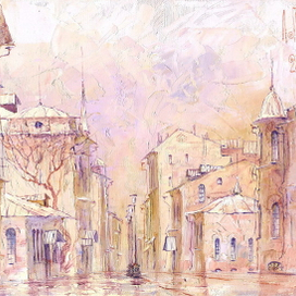 Городская фантазия. Утро.