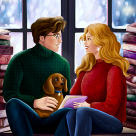 Рождество в книжном