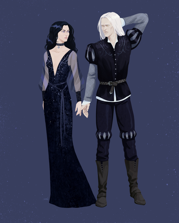 Ведьмак и чародейка