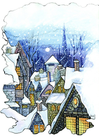 "Госпожа Метелица" братья Гримм