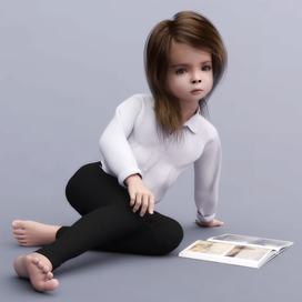 Девочка с книгой