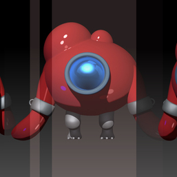 модель персонажа по концепту