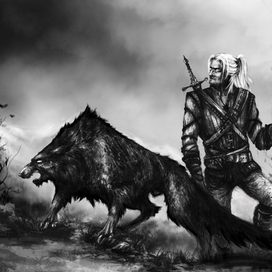 Фан-арт по Ведьмаку