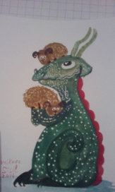 Дракончик и овечки