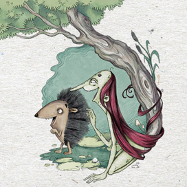 MARA. History of old swamps. Book for children.