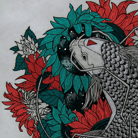 Рыбка с семками