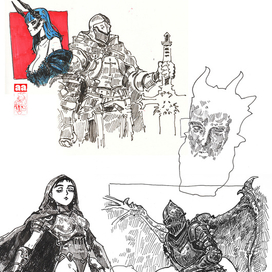 Даркфэнтези персонажи 