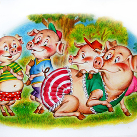 "У мамы тоже теперь есть хвостик"