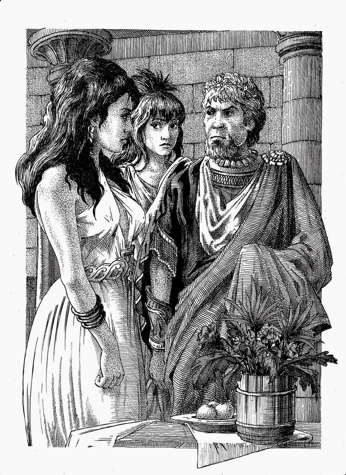 СЕМИРАМИДА. Сватовство Нина