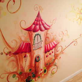 Роспись комнаты