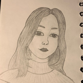 Портрет карандашом.