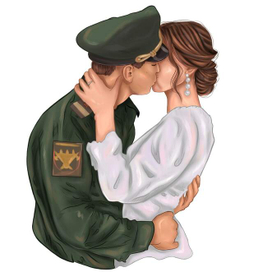 Диджитал парный портрет 