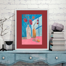 Букет в вазе