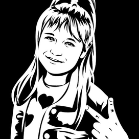  Трафарет флип флоп эскиз