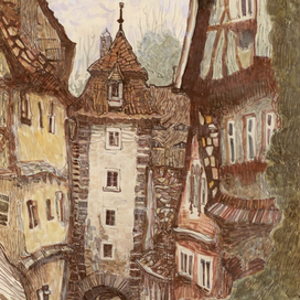 Трансильванская улочка