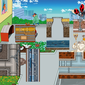 книжка с окошками