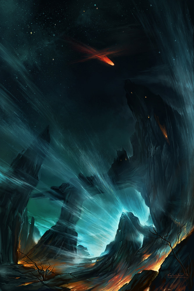 красная комета