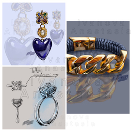 Ювелирная иллюстрация 