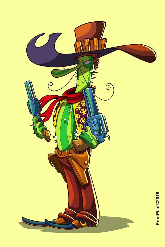 Дикий кактус